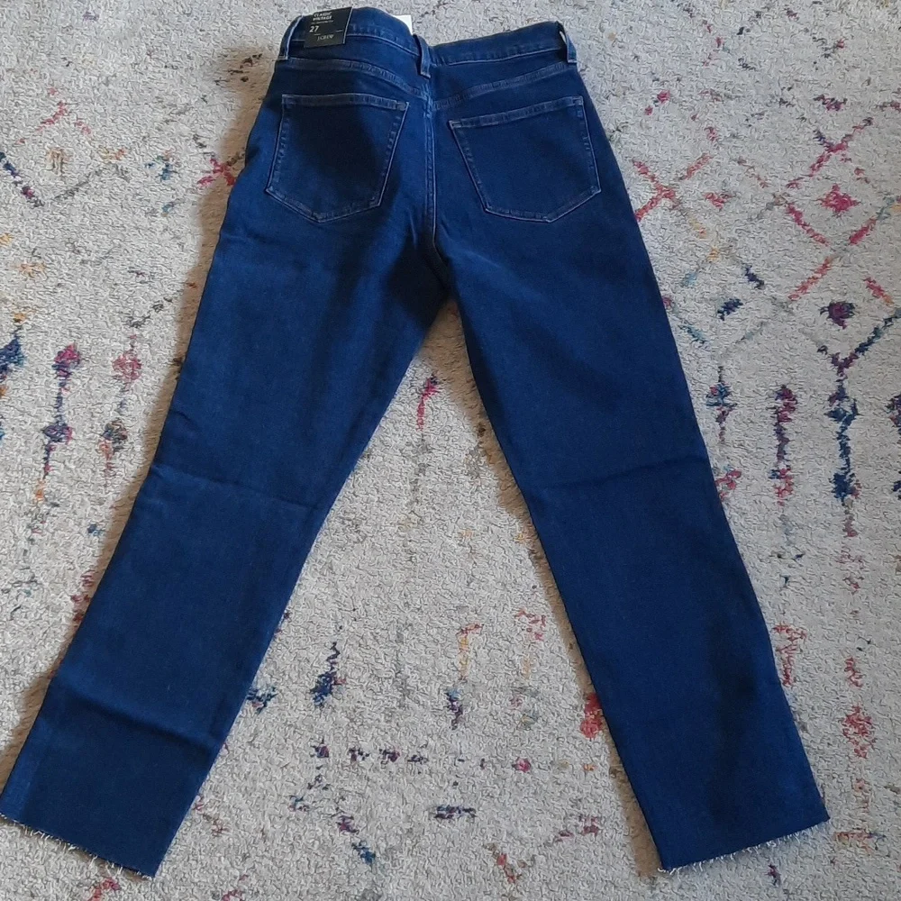 NWT J crew Classic Vintage Dark Wash Jeans 27/4 - Picture 8 of 8